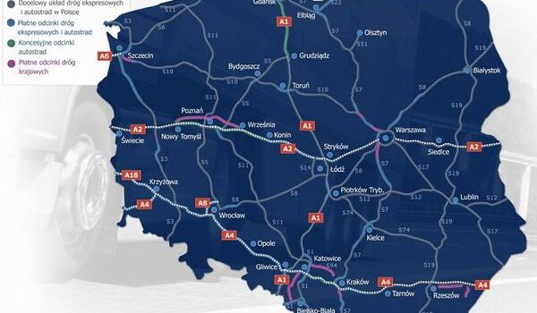 Платні дороги в Польщі – скільки вони коштують і де знаходяться? Платні дороги в Польщі – скільки вони коштують і де знаходяться?