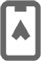 mobile phone with a GPS icon on it