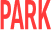 The word PARK in red